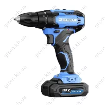 Фото 1- Аккумуляторный шуруповерт Zegor Advanced 18V (CDA-18)
