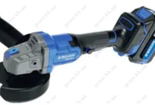 Фото 1- Акумуляторна кутова шліфувальна машина Zegor AGAX-21BL