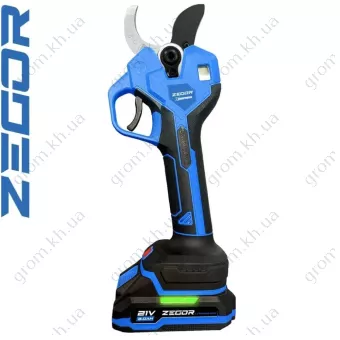 Фото 1- Акумуляторний секатор Zegor ESAX-21BL-40