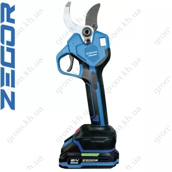 Фото 1- Аккумуляторный секатор Zegor ESAX-21BL-50