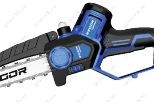 Фото 1- Акумуляторна міні ланцюгова пилка ZEGOR CSAX-21BL-8