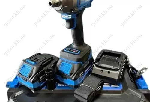 Фото 1- Гайковерт ударний акумуляторний Zegor SDAX-21BL-500