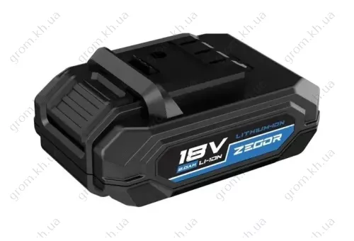 Фото 1- Аккумулятор для шуруповерта 18V/2Ah Li-ion Zegor BL-2120