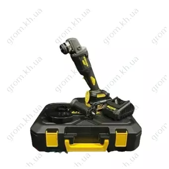 Фото 1- Аккумуляторная угловая шлифмашина Zegor Profesional 21V (AGPP-21BL-125)