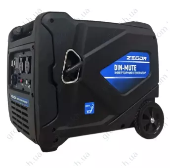 Фото 1- Бензиновый инверторный генератор ZEGOR DIN-MUTE4500
