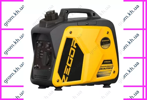 Фото 1- Бензиновий генератор інверторного типу ZEGOR DIN-BLITZ850
