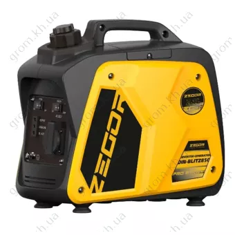 Фото 1- Бензиновий генератор інверторного типу ZEGOR DIN-BLITZ850