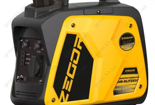 Фото 1- Бензиновий генератор інверторного типу ZEGOR DIN-BLITZ850