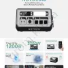 Фото 4 - Портативна зарядна станція NOVGEN NOVB-2048, 2200 Вт, 2048 Вт·год LiFePO4, Функція БДЖ, швидка зарядка
