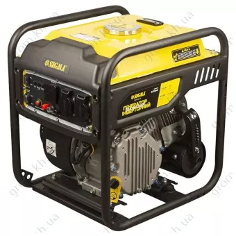 Фото 1- Генератор інверторний бензиновий 4.0/4.5кВт 7л 4-х тактний ручний запуск SIGMA 5710841