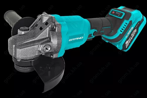 Фото 1- Машина шліфувальна кутова акумуляторна Grand МШУ-125/20BL