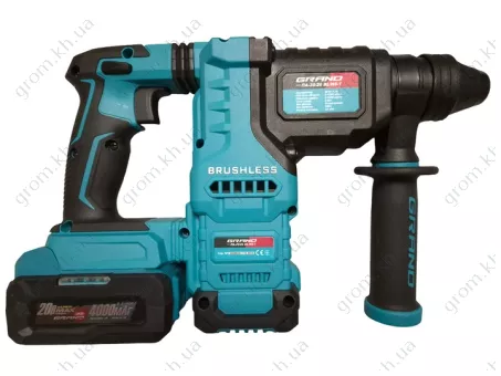 Фото 1- Акумуляторний перфоратор Grand ПА-20/26 BL/HS-1