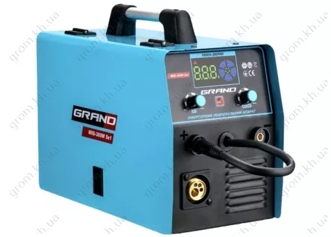 Фото 1- Инверторный сварочный полуавтомат Grand MIG-360M 5в1