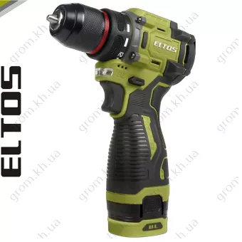 Фото 1- Аккумуляторный шуруповерт Eltos ДА-16 Li BL (бесщеточный) (2*(16в, 2 А/ч)) в коробке