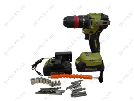 Фото 1- Аккумуляторный шуруповерт Eltos ДА-20/13 UBL/DFR