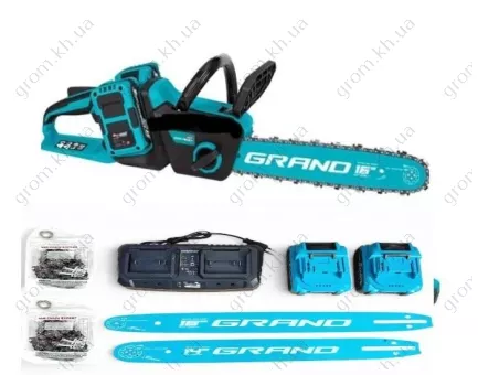 Фото 1- Аккумуляторная пила цепная Grand АПЦ-40А/16