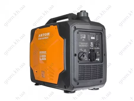 Фото 1- Бензиновый инверторный генератор Astor 3850iS, 3.5 кВт, 230В