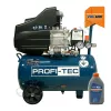 Фото 2 - Компресор масляний PROFI-TEC OC-24 (24 л, 1,5 кВт, 195 л/хв)