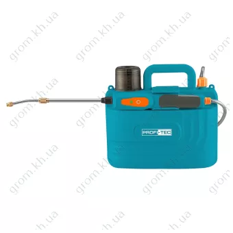 Фото 1- Акумуляторний обприскувач PROFI-TEC PS-5L E-Handle (3.7 В/2500 мА·год, зарядний пристрій)