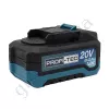 Фото 5 - Акумуляторна батарея PROFI-TEC PT2080VX POWERLine (20 В/8.0 Аг, високострумова, з індикатором)