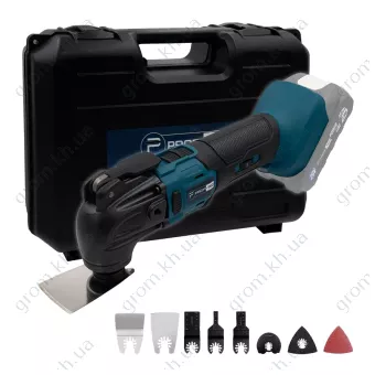 Фото 1- Аккумуляторный мультитул (реноватор) PROFI-TEC PCM420BL POWERLine (без аккумулятора и зарядного устройства)