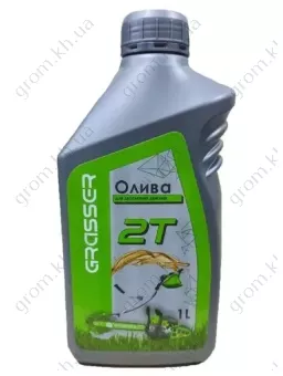Фото 1- Масло Grasser для двухтактных бензиновых двигателей 2Т (1л)
