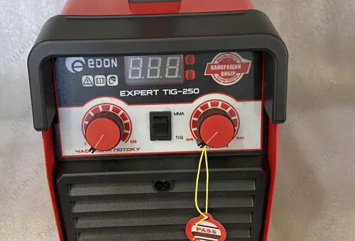 Фото 1- Аргонно-дуговий зварювальний апарат Edon Expert TIG/MMA 250