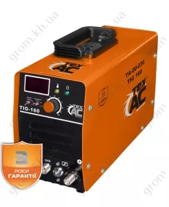 Фото 1- Аргонно-дуговой сварочный аппарат Texac TIG 160 (ТА-00-030)