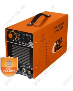 Фото 1- Аргонно-дуговой сварочный аппарат Texac TIG/MMA 210 (ТА-00-031)