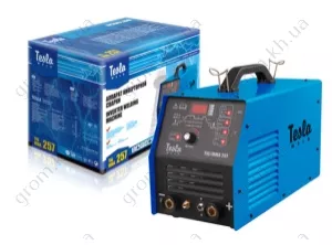 Фото 1- Зварювальний інверторний аргонодуговий апарат Tesla TIG 257
