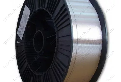 Фото 1- Проволока сварочная нержавейка ER308 ф0,8 катушка 15 кг