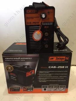 Фото 1- Зварювальний інвертор IGBT Дніпро-М САБ-258Н