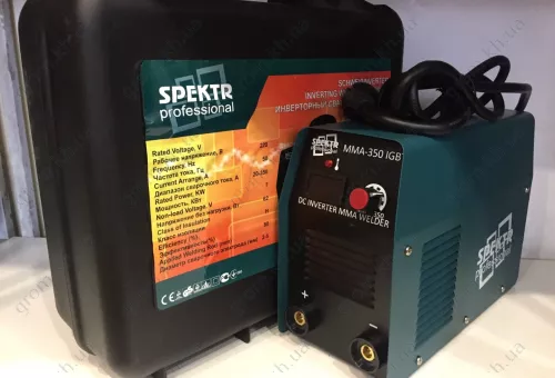 Фото 1- Сварочный инвертор Spektr IWM 350 кейс