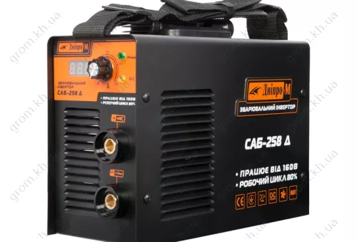 Фото 1- Зварювальний інвертор IGBT Дніпро-М САБ-258Д