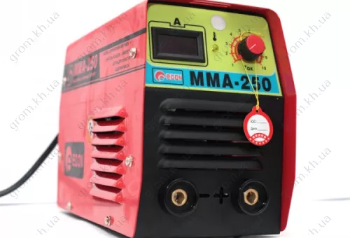 Фото 1- Зварювальний інвертор Edon MMA 250 (кейс)