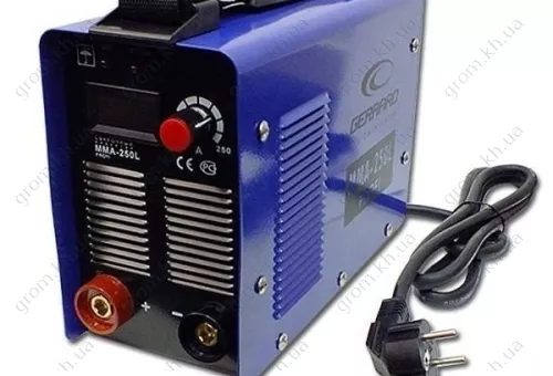 Фото 1- Зварювальний інвертор Gerrard MMA-250L Profi