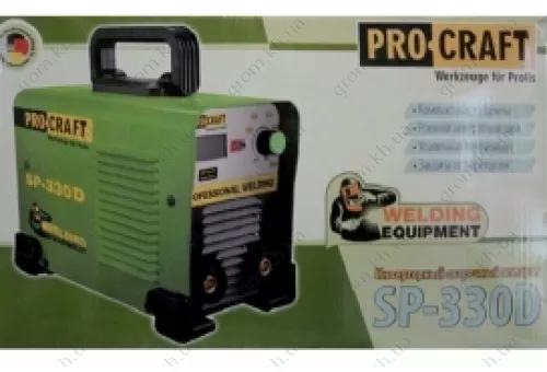Фото 1- Зварювальний інвертор Procraft SP-330D