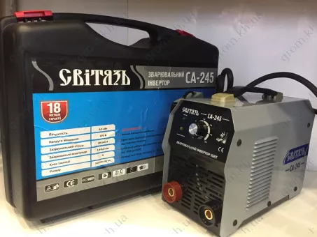 Фото 1- Сварочный инвертор Свитязь СА-245 (кейс)