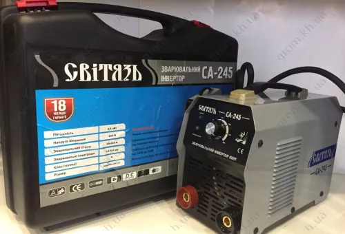 Фото 1- Зварювальний інвертор Світязь СА-245 (кейс)