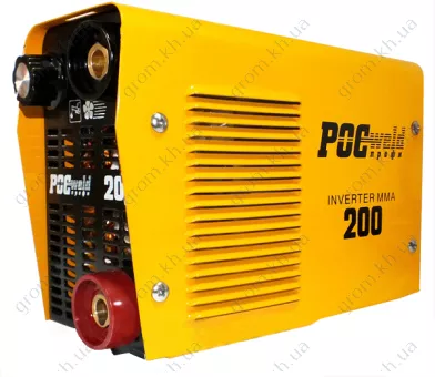 Фото 1- Зварювальний інвертор POCweld MMA 200