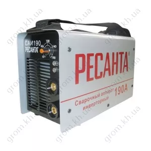 Фото 1- Зварювальний інвертор Ресанта САІ 190