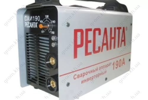 Фото 1- Зварювальний інвертор Ресанта САІ 190