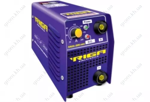 Фото 1- Зварювальний інвертор Riga MMA 205 mini
