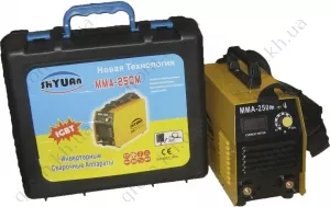Фото 1- Сварочный инвертор Shyuan ММА 250М mini (кейс)
