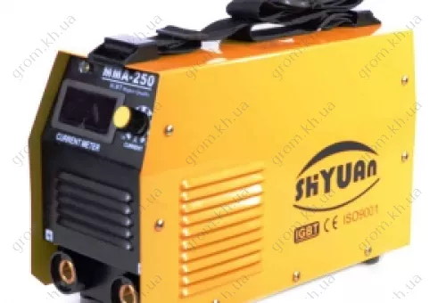 Фото 1- Зварювальний інвертор Shyuan ММА 250 (кейс)