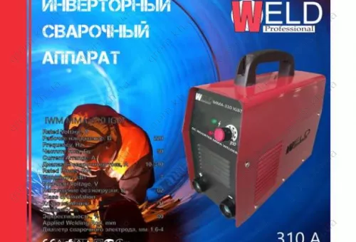Фото 1- Сварочный инвертор Weld IWM ММА-310