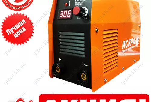 Фото 1- Інвертор зварювальний Іскра MMA 306D IGBT з електронним табло SI