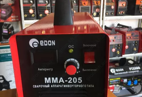 Фото 1- Зварювальний інвертор Edon MMA 205S