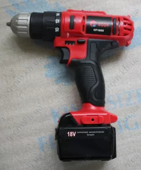 Фото 1- Акумуляторний шуруповерт EDON CF-1805