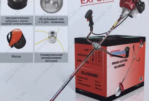 Фото 1- Триммер бензиновый GoodLuck GL4200BC
